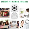 Webcams USB 2.0 Webcam Camera Web Cameras Full HD 480P Webcams With Microphone For Home Live Broadcast Netmeeting For Desktop Computer