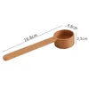 4 PCs Coffee Scoopbeech Wooden Ground Spoon Meavesturing Scoopsoup Cooking Mixing SCERRERWOOP SCOOP 240410