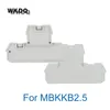 10pcs D-MBKKB2.5 Plaque de barrière d'extrémité pour MBKKB2.5 Connecteur de bande de fil D MBKKB 2.5 DIN Terminal Block accessoires