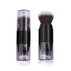 4 po de maquillage de maquillage outil de beauté mini-brosse à yeux Brosse de peau rétractable Brosse de maquillage de maquillage portable