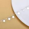 Braccialetti Charm 925 Bappata placcata in argento Bracciale per il cuore per le donne Bragle di gioielleria per matrimoni SL027