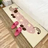 Teppiche Cartoon Hund Cashmere Teppich Schlafzimmer Nachtteppich Badezimmer absorbierende Nicht-Schlupfteppiche Herzdruck Bodenmatte Wohnzimmer Türmatten