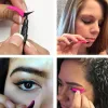 1 paio di paia Eyeliner Stamp Eyeshadow Makeup Strumenti per gatto Eyeliner Model di stencil Shaper Beauty Professional Accessori professionali