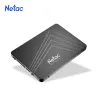 Drive Netac SSD 1TB 2TB 2,5 pouces SSD SATA3 SATA 512 Go 256 Go 128 Go 480 Go Disque de disque dur à l'état solide interne pour ordinateur portable pour ordinateur portable