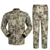 Sinoirsaft Tactical BDU Impermeável Camouflage Combate Roupas Conjunto para acessórios de vestuário de caça ao ar livre