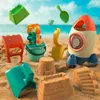 Summer Beach Toys For Kids Animal Model Seaside Beach Toys Digging Sand Tool with Shovel Water Game Play Swimming Bath Toys 240403