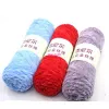 Вязаная теплая лот 100 г chenille Velvet Оптовая Supersoft Crochet свитер вязаная рука пряжа шерстя