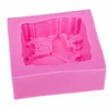 3D Butterfly Square Silicone Soap Mold Chocolate Mould Soap Candle DIY Mold Soap Making Mold Craft Art Cake Decorating Tool