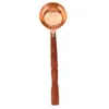 Кухонная продукция медная кофе Scoop Bean Spoon с деревянной ручкой размером 240410