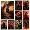 The Hunger Games DIY Poster Kraft Paper Prints och affischer kawaii rumsdekor
