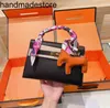 KL Designer Bolsas de couro Mulheres clássicas de bolsa de bolsa de bolsa combinando seda pingente de seda três peças conjunto quaty single single