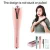 Hair Curler Comb Automatic Curler Ceramic Rotary Air Curler Rotary Air Rod Magic Curler Rotary Perm Large Curls Large Waves 240408