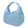 Luxurys designerväskor för män och kvinnor Sky Blue Logo Handbag Women High Quality New Style Totes