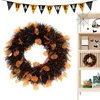 Decorative Flowers Halloween Wreath Waterproof High Quality Spooky Door Decor Versatile Holiday Front Festival Accessories