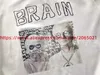 Herr t-shirts haculla på hjärnan t shirt män kvinnor bästa kvalitet topp tees t-shirt j240409