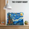 MOC Creative World Słynne obrazy The Great Wave of Kanagawa The Starry Night Mini Size Building Bluks Backs Toys For Kids