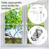 Venture de fenêtre universelle Verrouillage des touches avec verrouillage Poignée de porte de sécurité pour enfants pour la poignée de vitres à double vitrage Poignée de tour de porte