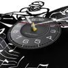 Рекорд игрок микшер DJ Wall Clock Deejay Спиннинг царапин альбом виниловый рекорд настенный часы музыкальный клуб вечеринка настенные декор художественные часы