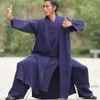 25 colori in lino 3 pezzi Wudang taoist shaolin monaco abito tai chi kung fu abito di arti marziali ala chun uniformi