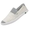 Casual Shoes Linen Cloth In The Summer Of 2024 Male High-end Niche Breathable Odor-proof Soft Bottom Youth Leisure