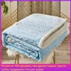 Nordic Style Koralle Fleece warmes Bettdecke Sofa Weich atmungsbezogen