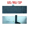 Teclados novos teclados espanhóis russos dos EUA para Toshiba Satellite L50A S50 A S50TA S50DA S55A S55DA S55TA L70A L75A C70A C75A