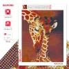 Momoart Diamond broderie girafe hinstone images diamond peinture animal croix stitch kits