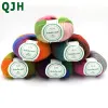 1 ball 100% wool yarns luxury quality fancy iceland thick Hand knitting for yarn knited Melange yarn Worsted Cashmere Wool Yarn