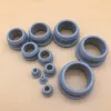 Rubber Grommet Two Sides High Temperature Gasket T type Plug with hole 0.45 0.48 0.5 0.55inch Silicona Ring Grommet 11 12 13mm