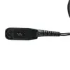 Compatible Motorola / Motorola XIRP8200 GP338D P8668 Écouteurs Walkie avec des oreilles de conduit d'air transparent