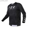 Cycling Shirts Tops Motorcycle bike jersey sleeve bicycle Enduro shirt downhill T-shirt Camiseta motorcycle off-road Mx mountain bike clothing Hpit Y240410