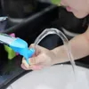 2st Ny Creative Silicone Faucet Extender TODDLER Kids Water når kran gummi handtvätt badrum accessorie köksverktyg