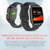 Zegarki T98 Mężczyzn Kobiety Sport Smart Watch Temperatura ciała IP67 Waterproof Bluetooth Pedometr TEARTWATCH na telefon Android iOS Telefon