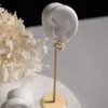 Metalen hars oor schimmel oorschenken display Jowery Stand Round Base Shows Jewelry Prop