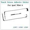 1pcs لـ iPad mini 6 2021 8.3 بوصة OEM LCD Touch Digitizer Frame الأوسط 3M قطع شريط لاصقة شريطية استبدال