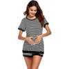 Pajamas for Pregnant Women Breastfeeding Homewear Striped Nursing Pajama Set Maternity Labor and Delivery Clothes Summer