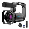 Volledige set 10x optische zoom digitale camera voor pography Auto Focus 4KVideo Camcorder Ultra HD 30MP WiFi Vlogging 240407