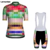 SPTGRVO LAIRSCHDAN 2020 PRO Team Dames Summer Ademende korte mouw Cycling Jersey Kit Ropa Maillot MTB Bicycle Clothing 293M