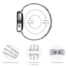 20mm metallbandremmar för Amazfit Bip/Bip Lite/Bip U/Bip S/Amazfit GTS/Amazfit GTR 42mm Smartwatch Bling Watch Band för Woman