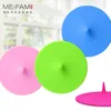 ME.FAM Universal 10cm Soft Silicone Cup Cover Steeple Drop Mug Lids Seal Anti-dust Glass Ceramic Plastic Water Cups Cap Reusable