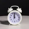 Creative mute pointer alarm clock multifunctional bedroom living room small clock can hang simple and personalized alarm clock