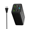 Chargers 100W USB C Szybka ładowarka Gan 4 na 1 stacja ładowania z 2 USBC (40W+20W) i 2 porty USB (18W+18W) dla MacBook Laptops iPhone SA