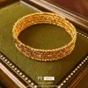 Real Gold Electroplated Multilayer Open Bracelet Fashionable Bracelet, Small High End, and Elegant Handicraft for Women