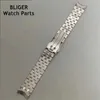 Watch Bands Bligerstaintainless Steel Strap Mechanical Sub Yacht Series Watch Bracelet Sport Metal Watchband Chain Accessoriesl2404