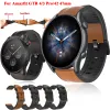 Pelle+Canda da guardia del polso in silicone per Xiaomi Amazfit GTR 4/3 Pro 42 47mm Cingcio per Amazfit Gtr2e Stratos Smartwatch Band Bracciale