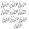 20/40Pcs Crystal Satellite Stone Sofa Furniture Studs Headboard Upholstery Nails (Silver 20mm Diameter)