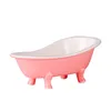 Creatieve 3D Mini Bathtub Cocktail Glass Keramische smoothies Cups Tiki Bar Charms Sorbet Container Mug Milkshake Cold Drink Glazen