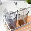 Cups Saucers Umweltschutz Mundspülung Tasse Nordeuropa Stil transparenter Zahnbürste verdickter Haushaltswasser