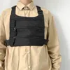 Waist Bags Fashion Nylon Tactical Chest Rig Functional Hip Hop Vest Streetwear Unisex Pack Women Black Bag