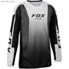 Les chemises cyclables en tête des hommes en downhill Jersey Bat Jersey Motocross DH Maillot Séchage rapide Downhill Jersey Y240410